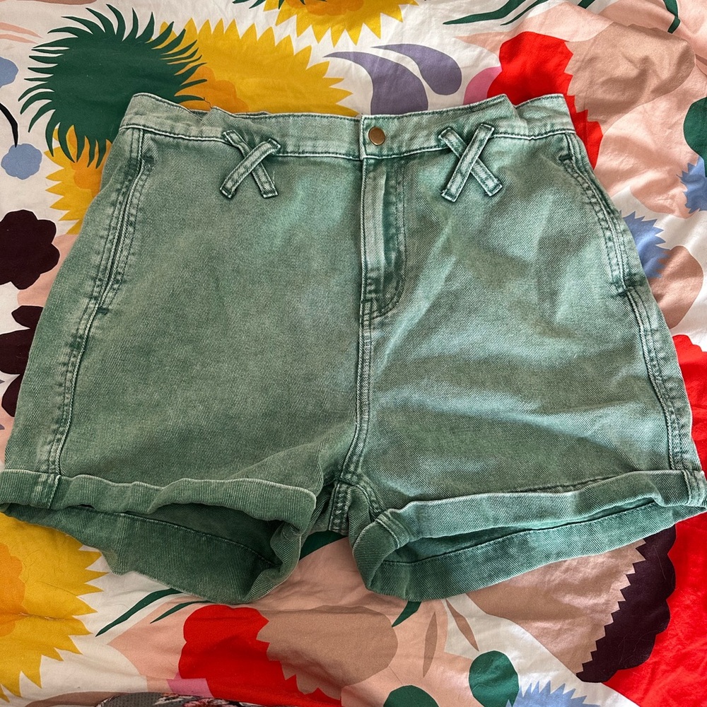 BDG Green Jean Shorts for Women